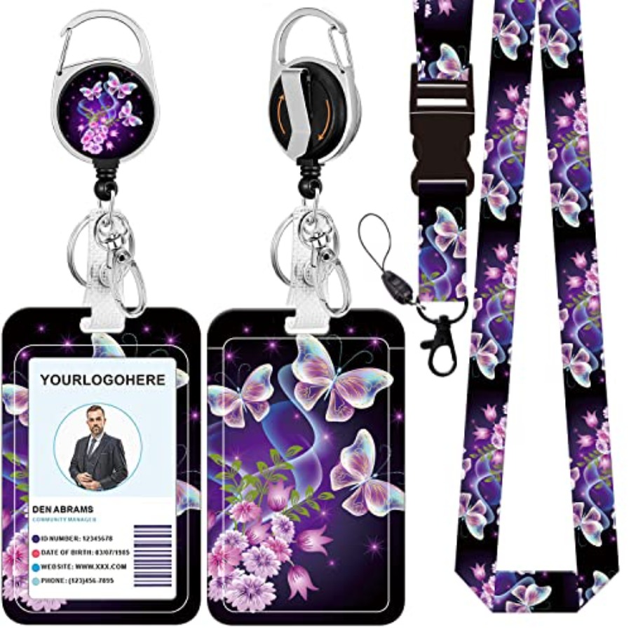Lanyard Badge Holder - Badge Lanyard and ID Badge Holder,