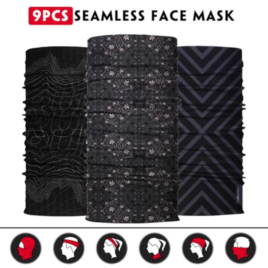 Neck Gaiter for Men Women Head - Face Scarf Mask recensie en prijs