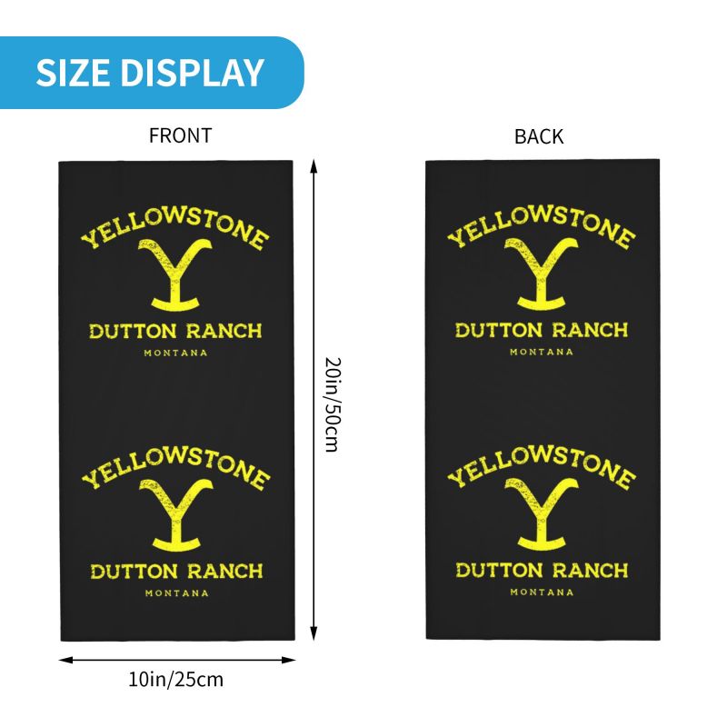Yellowstone Dutton Ranch Print - Neck Warmer Tube recensie en prijs