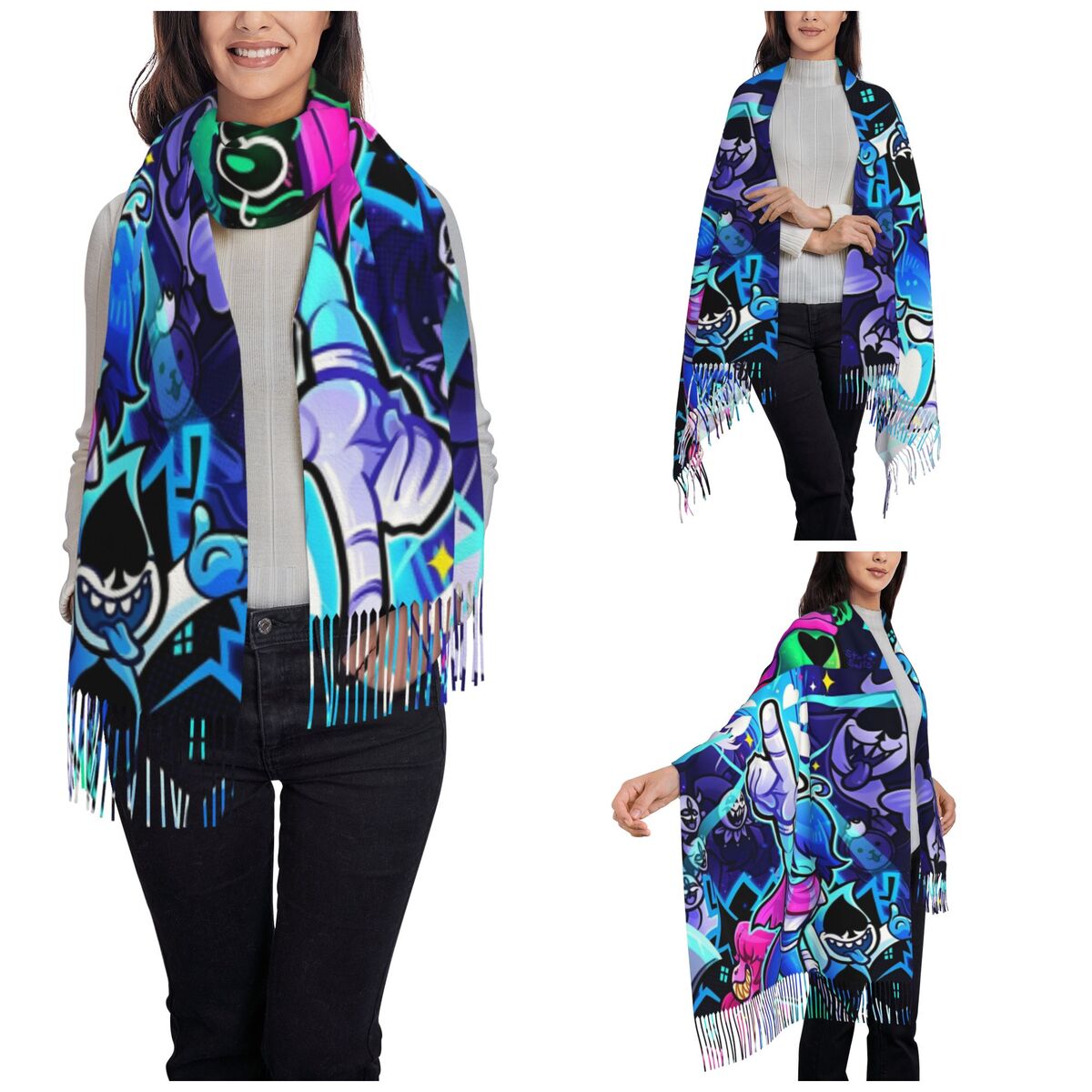 Deltarunes  Shawl Wraps Womens - Pashmina Wrap Large recensie en prijs
