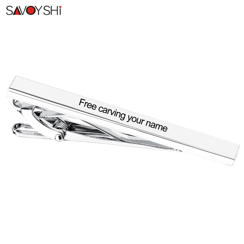 SAVOYSHI Free Engraving Name C - Tie Bar Set Gift recensie en prijs