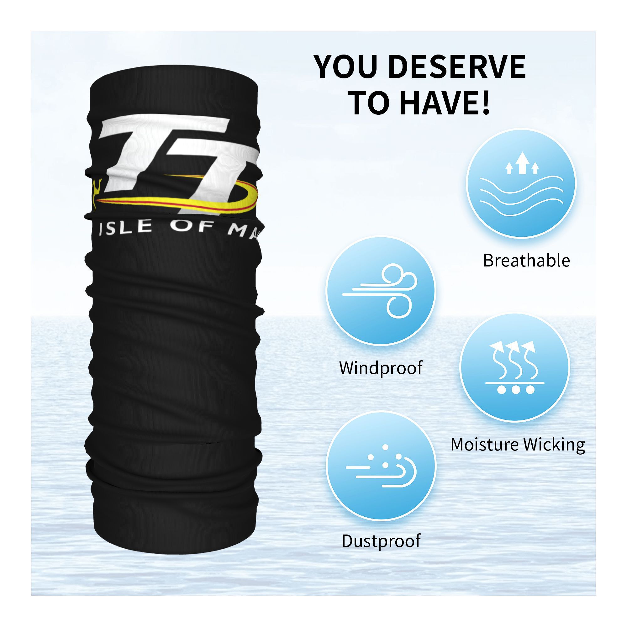 Custom Motorcycle Sport Isle o - Neck Warmer Tube recensie en prijs