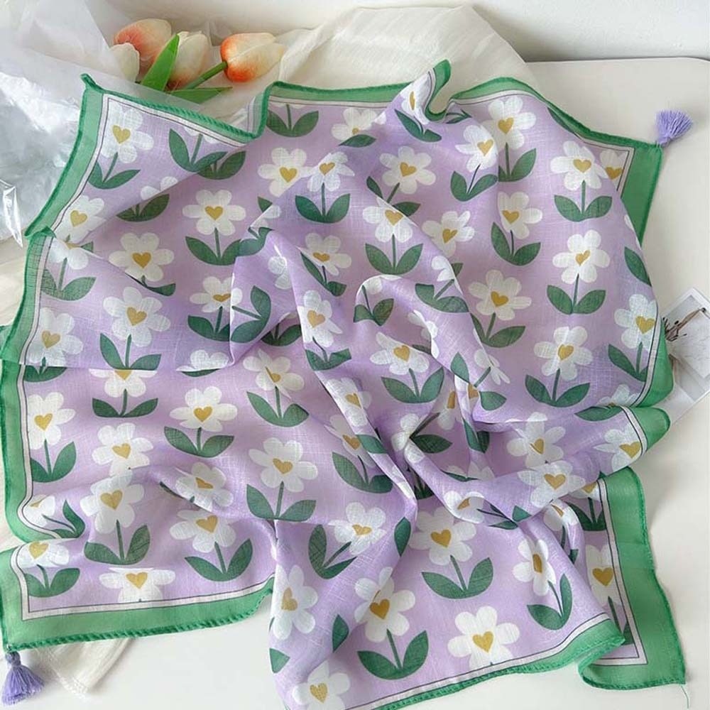 Neck Wrap Cotton-Linen Square  - Bandana Cotton recensie en prijs