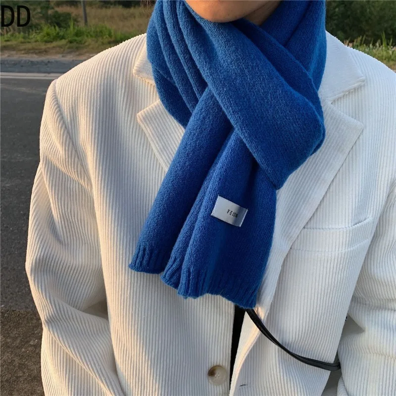 Simple Chic Solid Soft Scarf A - Muffler Men Wool recensie en prijs
