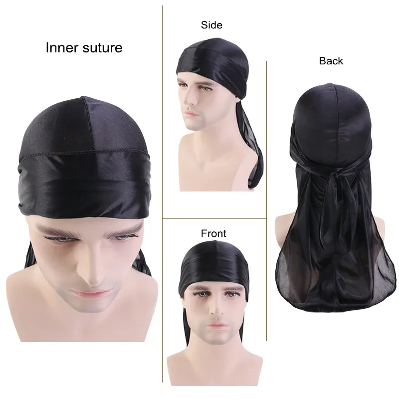 Fashion Long Tail Adult Satin  - Bandana Doo Rag recensie en prijs