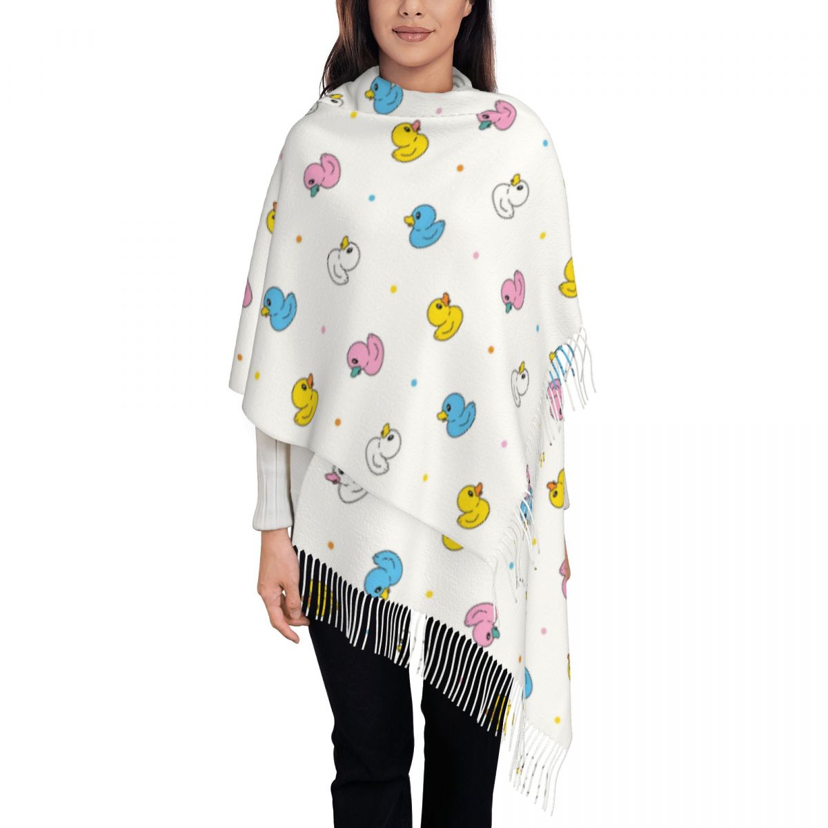 Women's Scarf with Tassel Cute - Pashmina Wrap Large recensie en prijs