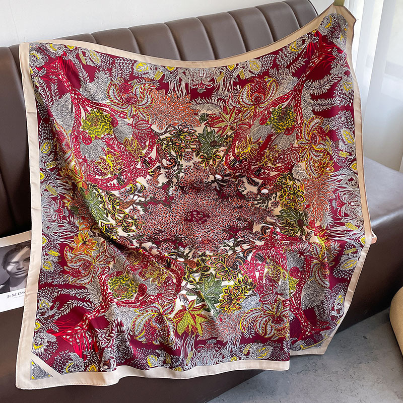 90*90cm Square Scarf Twill Cot - Bandana Cotton recensie en prijs