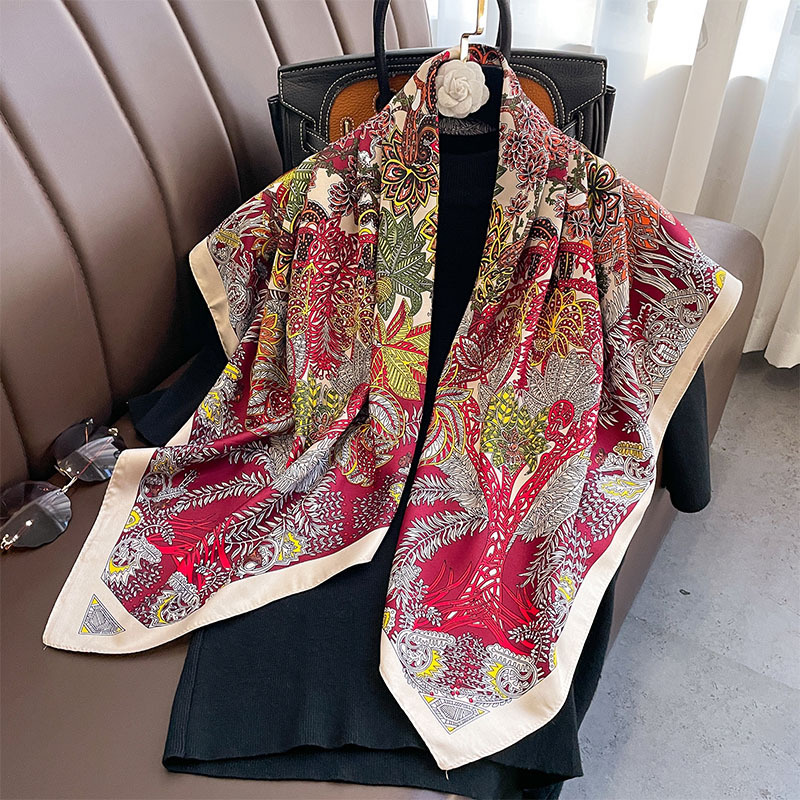 90*90cm Square Scarf Twill Cot - Bandana Cotton recensie en prijs