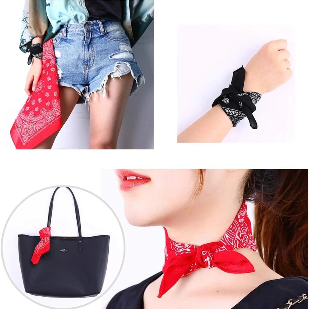 Unisex Men Women Bandana Hairb - Handkerchief Cotton Men recensie en prijs