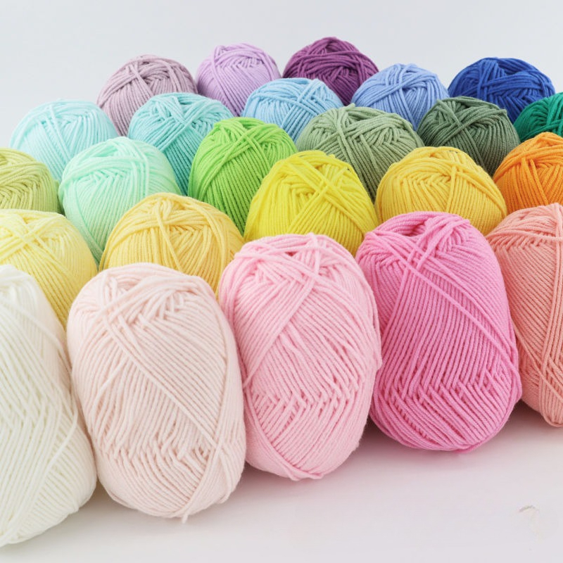 205g 5pcs Combed Milk Cotton M - Woven Scarf Blanket recensie en prijs