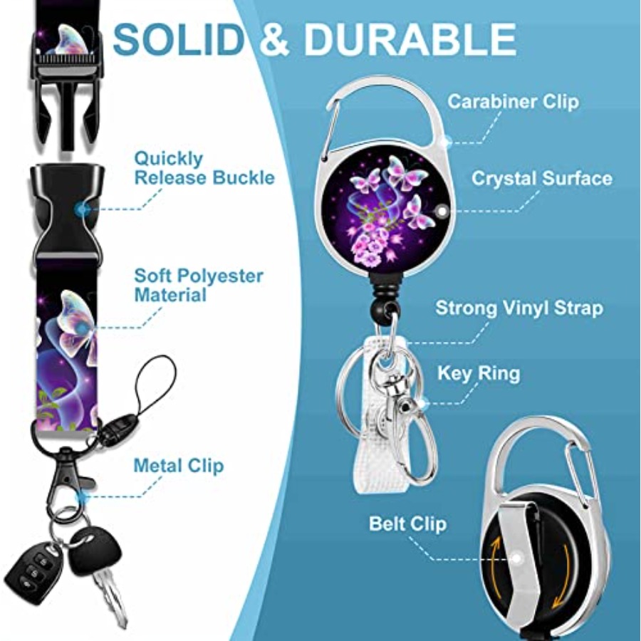 Badge Lanyard and ID Badge Hol - Lanyard Badge Holder recensie en prijs