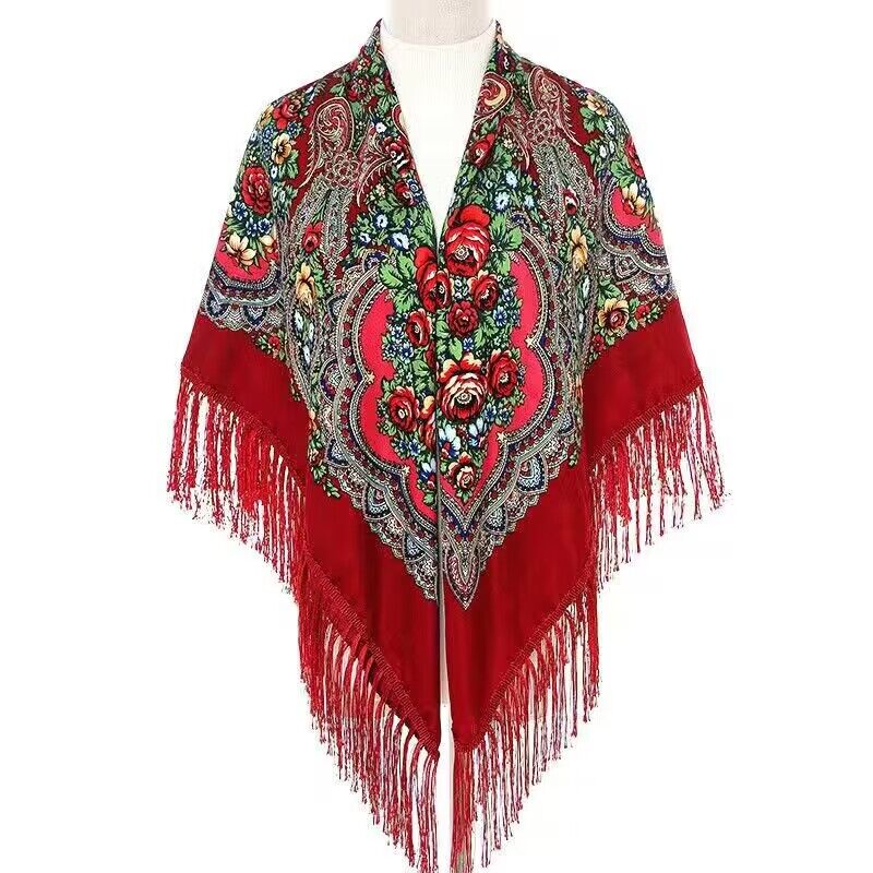 130*130cm Ethnic Printed Squar - Woven Scarf Blanket recensie en prijs