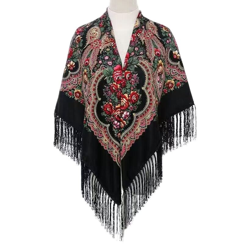 130*130cm Ethnic Printed Squar - Woven Scarf Blanket recensie en prijs