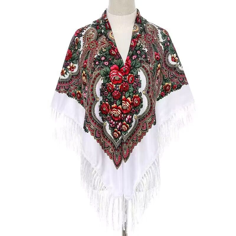 130*130cm Ethnic Printed Squar - Woven Scarf Blanket recensie en prijs