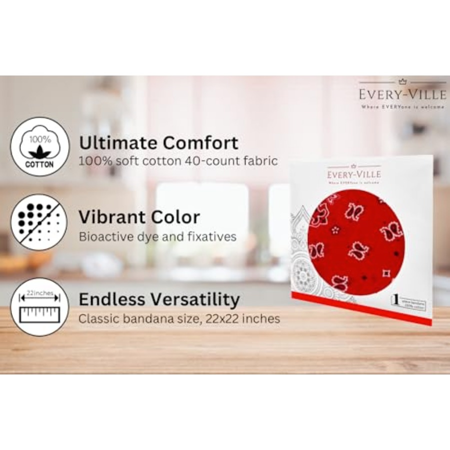 Gift Packaging Bandana for Men - Handkerchief Cotton Men recensie en prijs