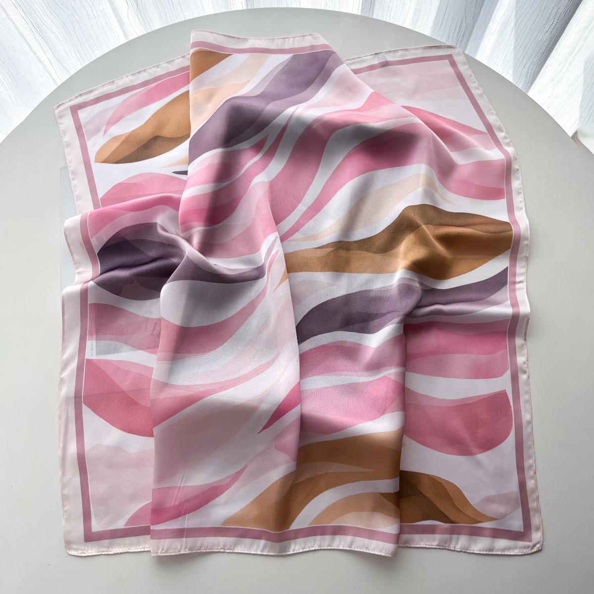 Design Print Women Silk Imitat - Scarf Silk Square recensie en prijs