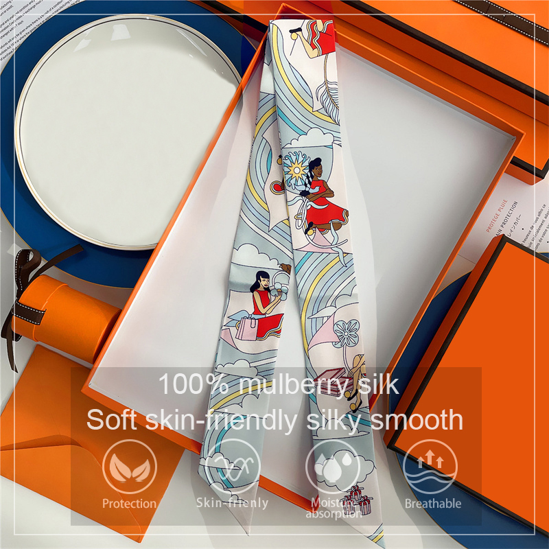 Women 100% Mulberry Silk Scarf - Silk Neck Scarf recensie en prijs