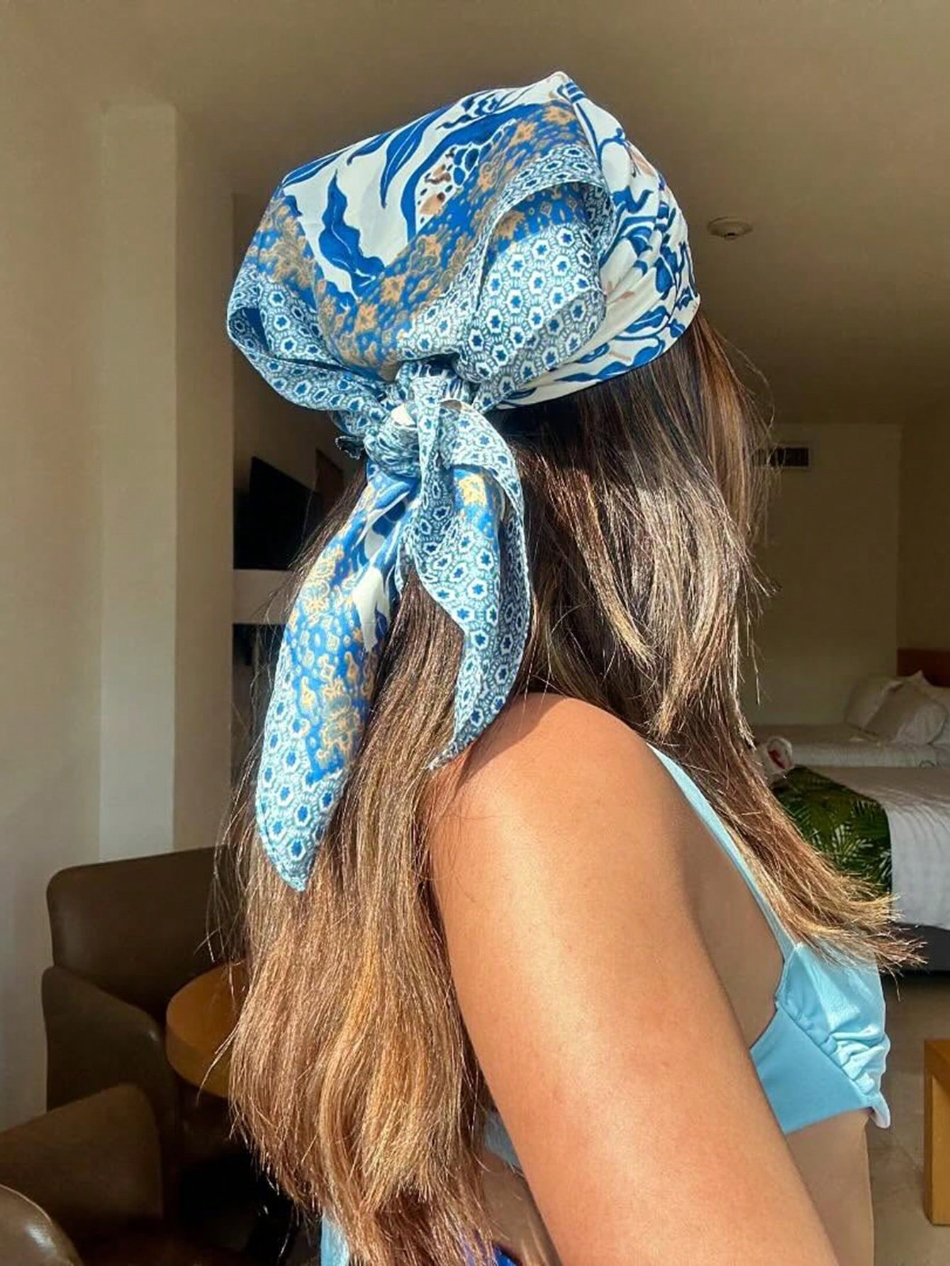 Luxury Brand Bohemia Print Squ - Silk Neck Scarf recensie en prijs