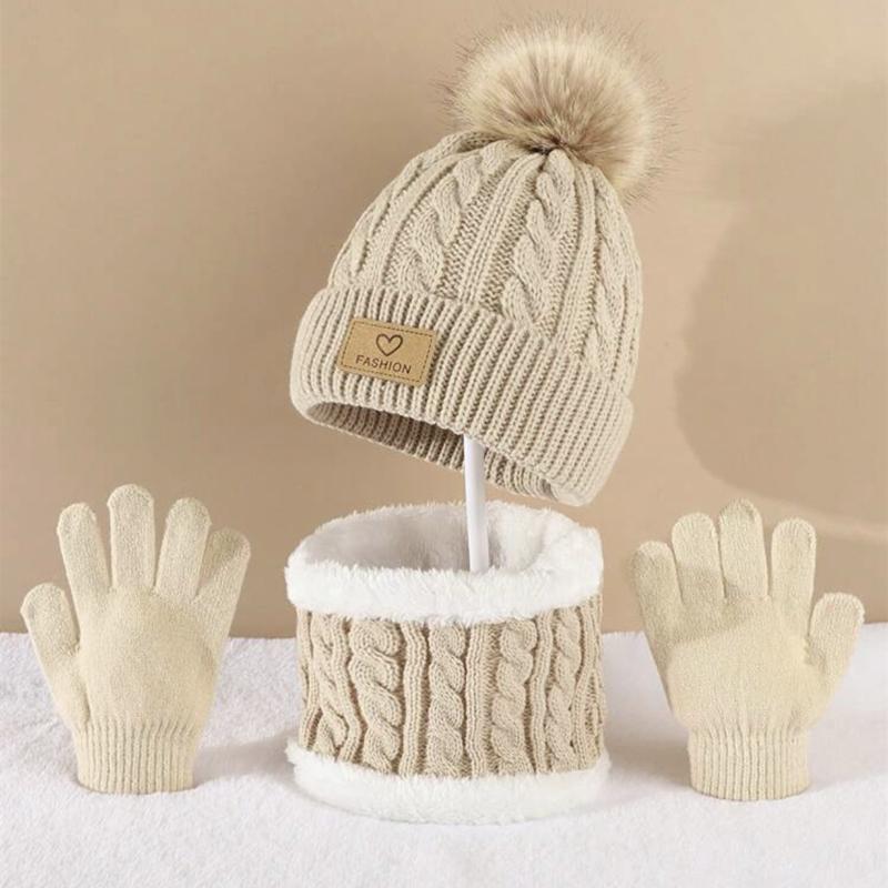 Toddler Kids Pom Pom Decor Bea - Infinity Scarf Knit recensie en prijs