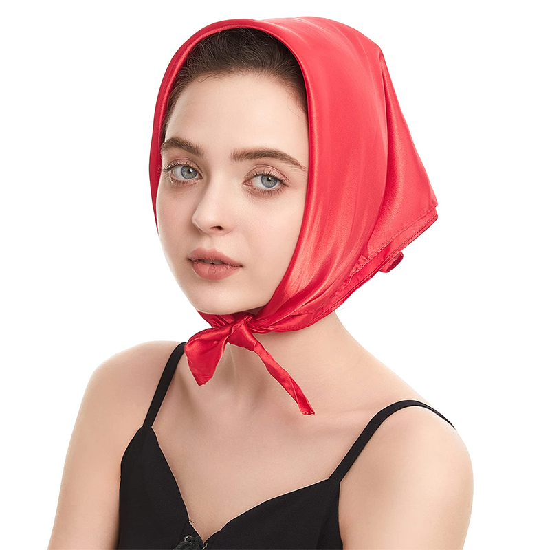 2024 New Fashion Women Satin S - Scarf Silk Square recensie en prijs