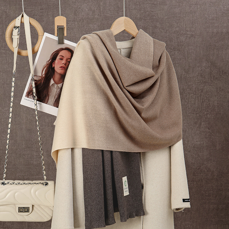 New 2024 Gradient Cashmere Sca - Woven Scarf Blanket recensie en prijs
