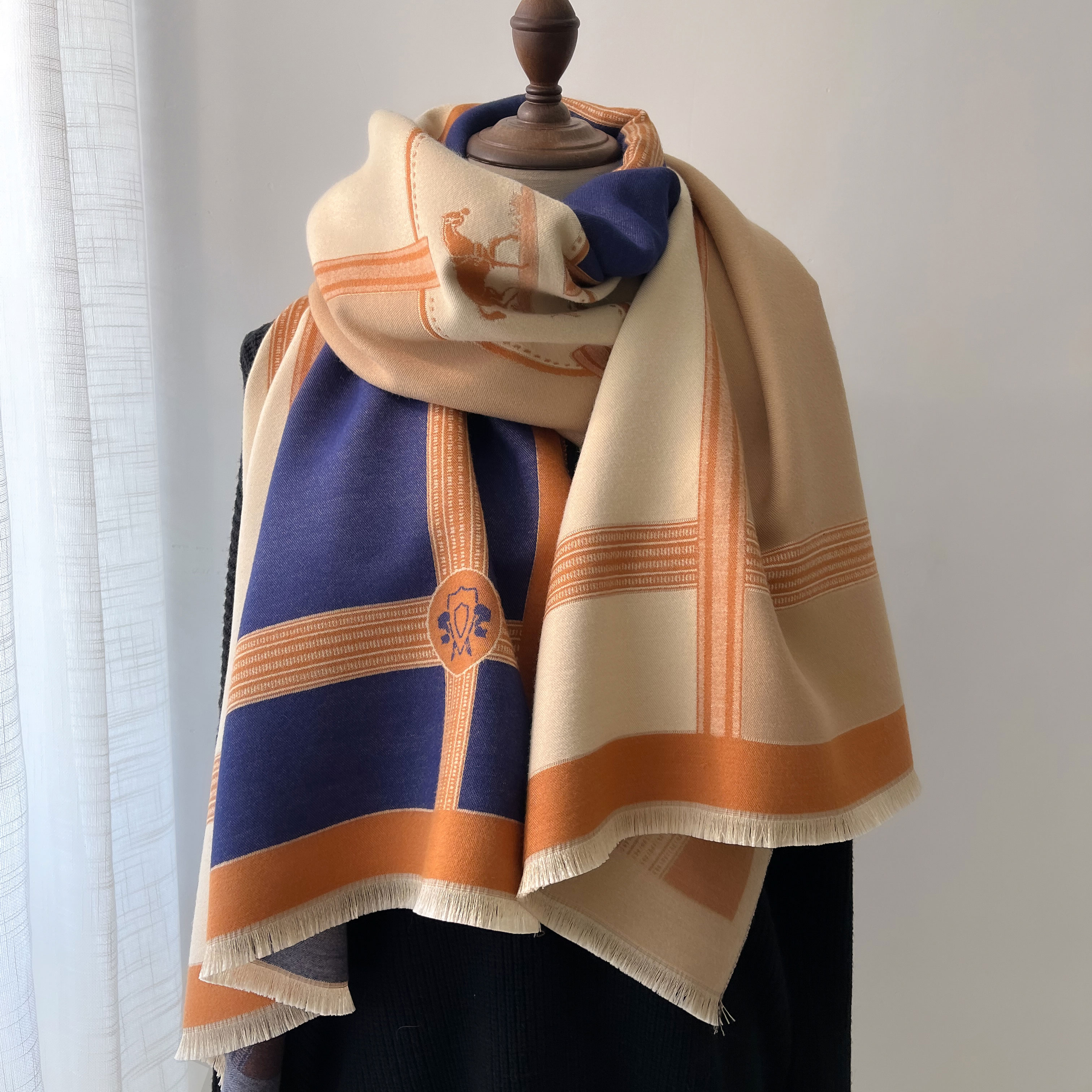 Winter Cashmere Scarf Women Lu - Woven Scarf Blanket recensie en prijs