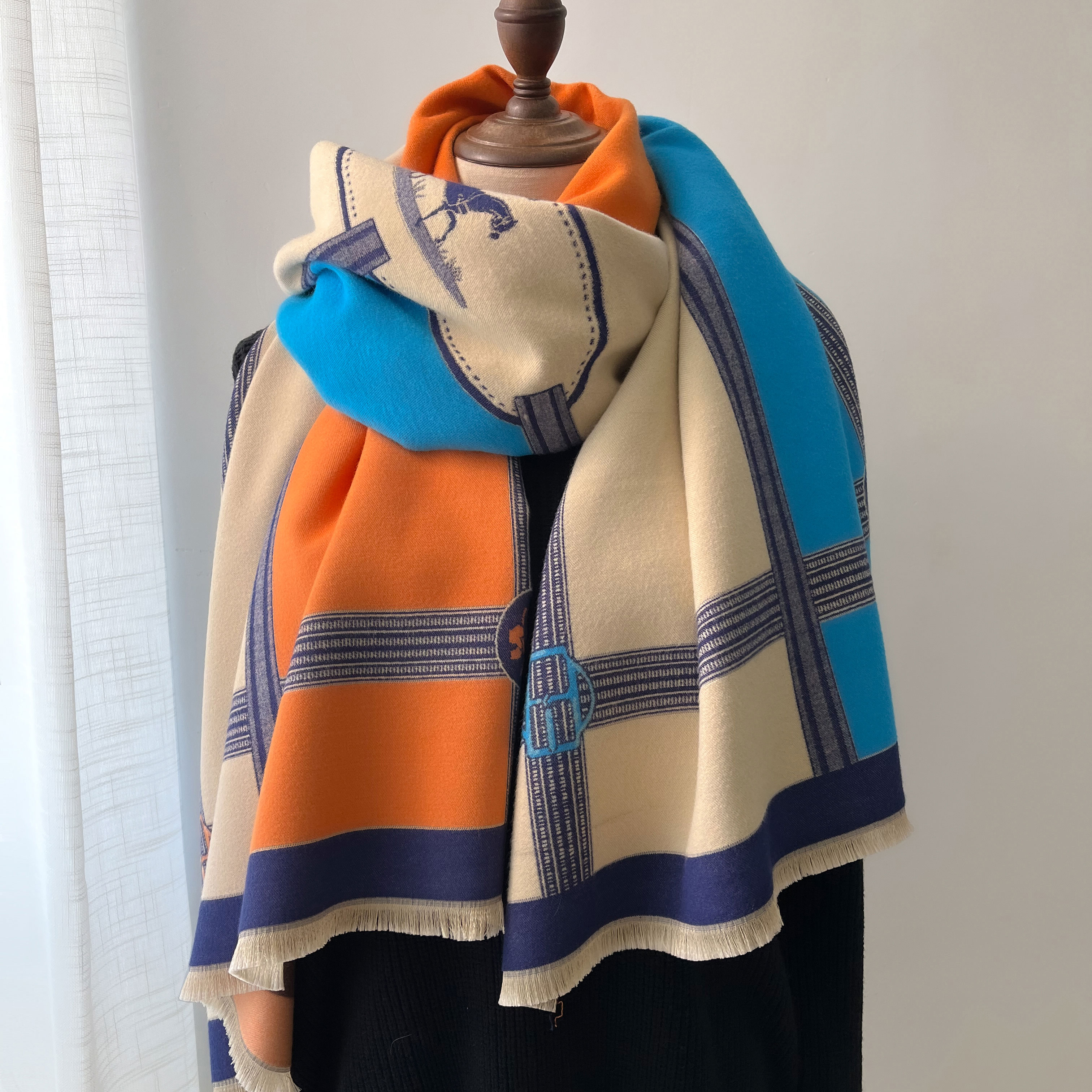 Winter Cashmere Scarf Women Lu - Woven Scarf Blanket recensie en prijs