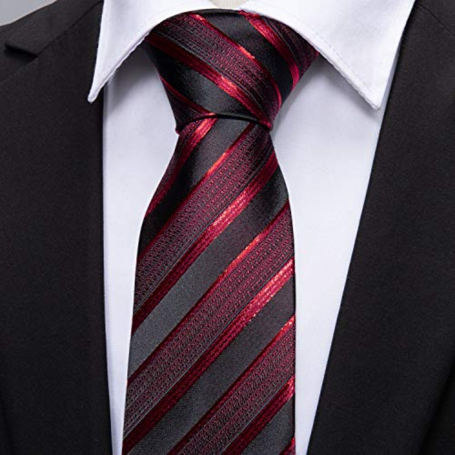 Tie Sets for Men Silk Stripe N - Silk Tie Striped recensie en prijs