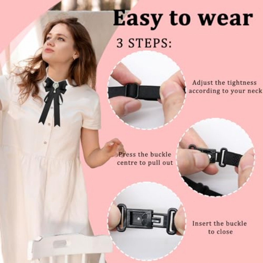 LJBFNN Bow Tie For Women, Pre- - Bow Tie Pre Tied recensie en prijs