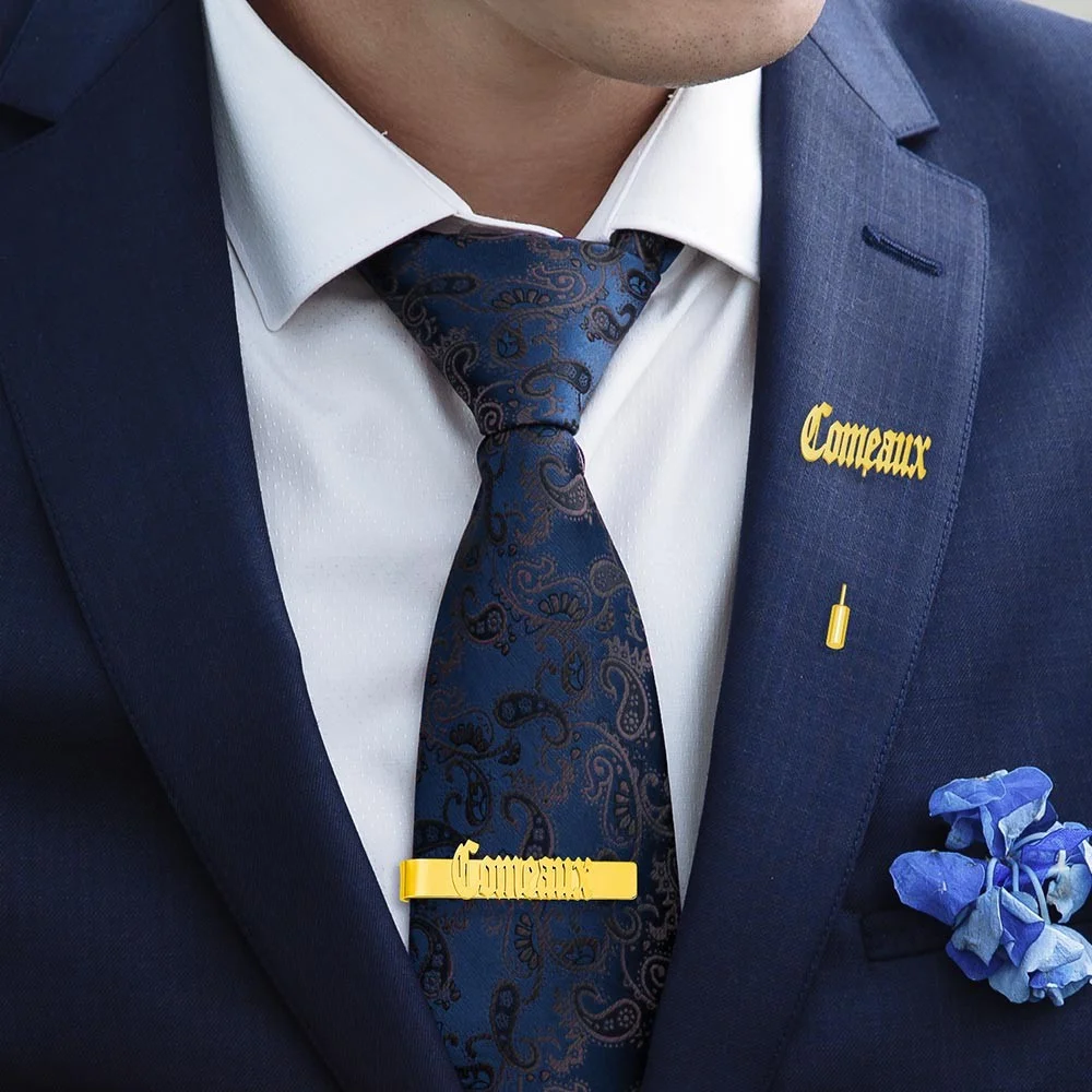 Personalized Cufflinks/Lapel P - Tie Bar Set Gift recensie en prijs