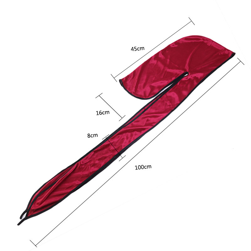 2PCS/LOT Unisex Men Satin Dura - Bandana Doo Rag recensie en prijs