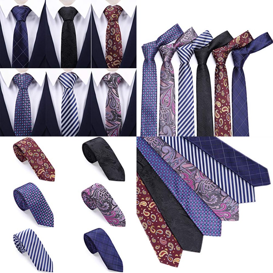 4 Packs Skinny Neckties for Me - Skinny Tie Men recensie en prijs