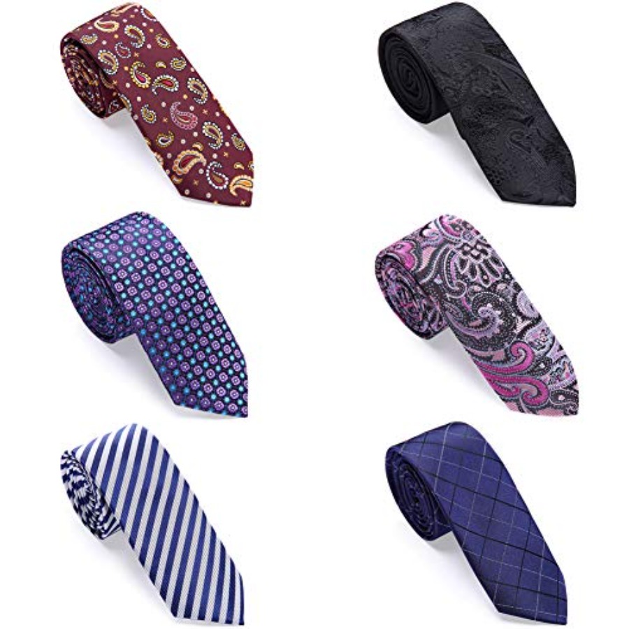 4 Packs Skinny Neckties for Me - Skinny Tie Men recensie en prijs