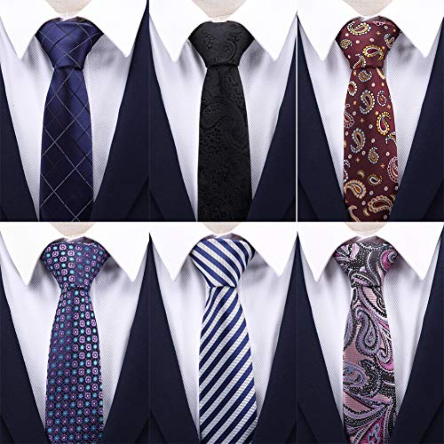4 Packs Skinny Neckties for Me - Skinny Tie Men recensie en prijs