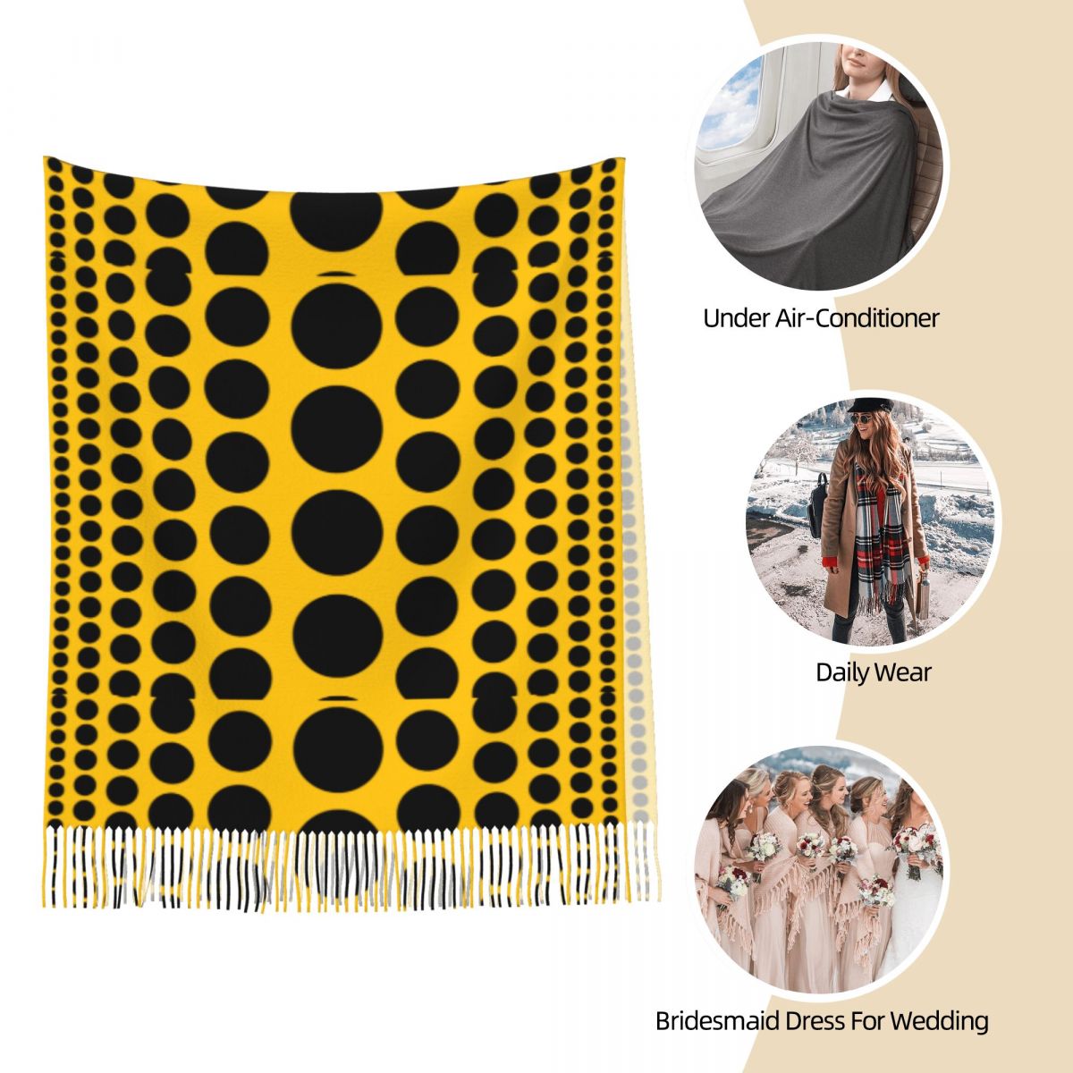 Infinity Polka Dots Scarf for  - Infinity Scarf Knit recensie en prijs