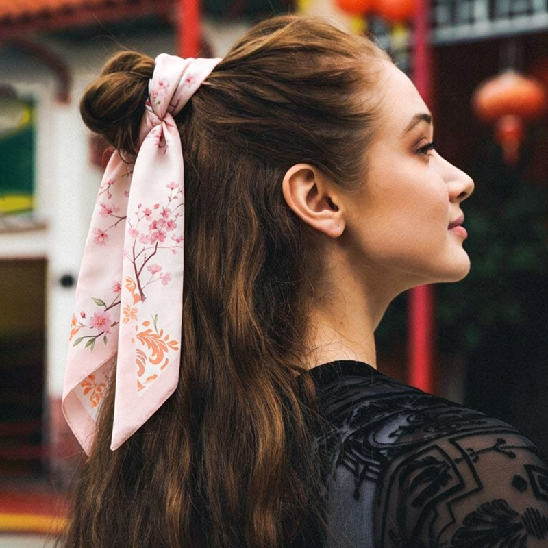 Fashion Women Silk Satin Skinn - Silk Neck Scarf recensie en prijs