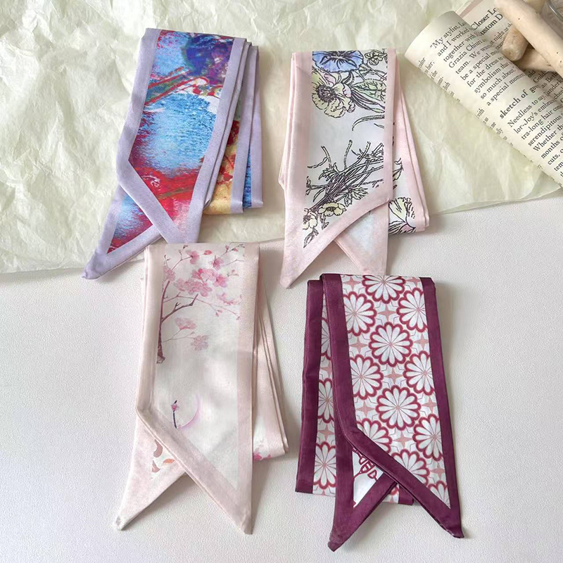 Fashion Women Silk Satin Skinn - Silk Neck Scarf recensie en prijs