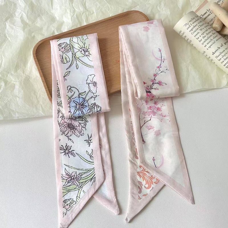 Fashion Women Silk Satin Skinn - Silk Neck Scarf recensie en prijs
