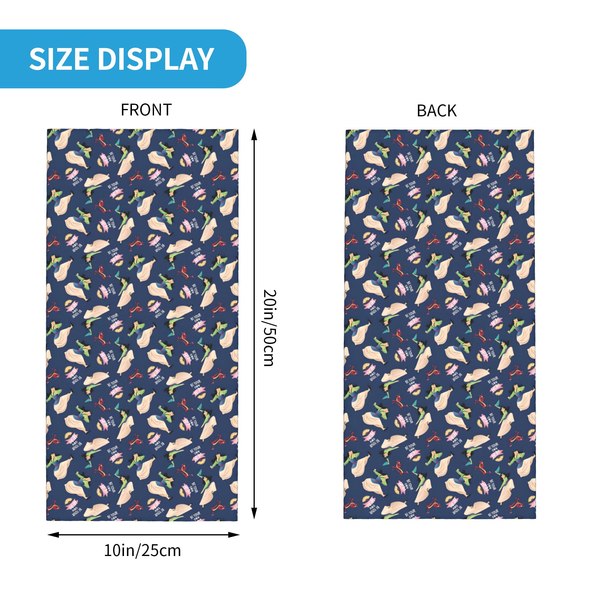 Custom Kawaii M-Mulan M-Mushu  - Neck Warmer Tube recensie en prijs