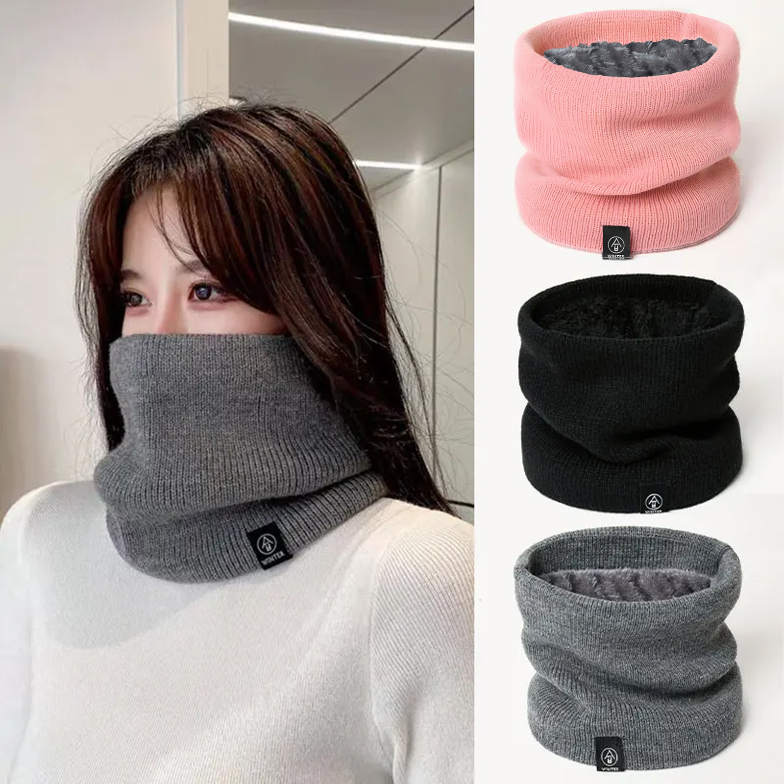 Fashion Women Knitted Scarf So - Muffler Men Wool recensie en prijs