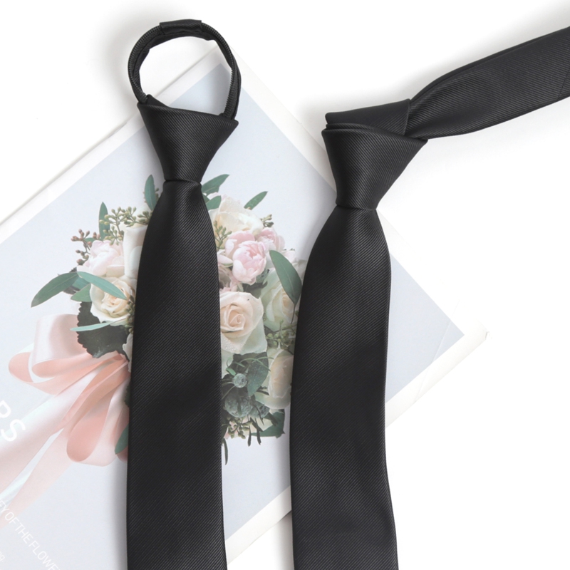 Black Colors Zipper Tie Handma - Skinny Tie Men recensie en prijs