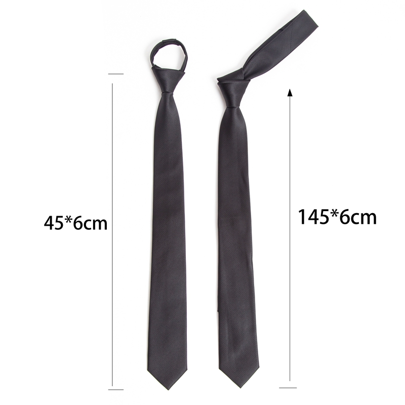 Black Colors Zipper Tie Handma - Skinny Tie Men recensie en prijs