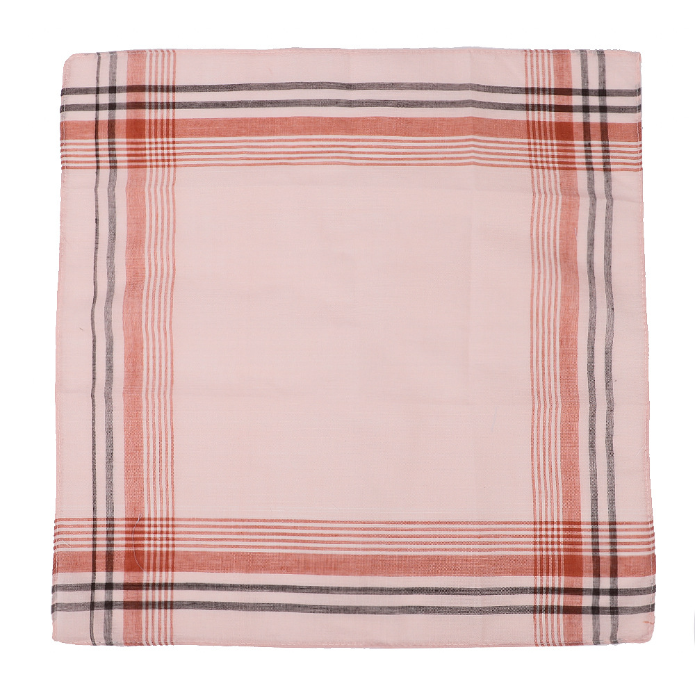 6pcs Men's Mixed Color Plaid S - Handkerchief Cotton Men recensie en prijs