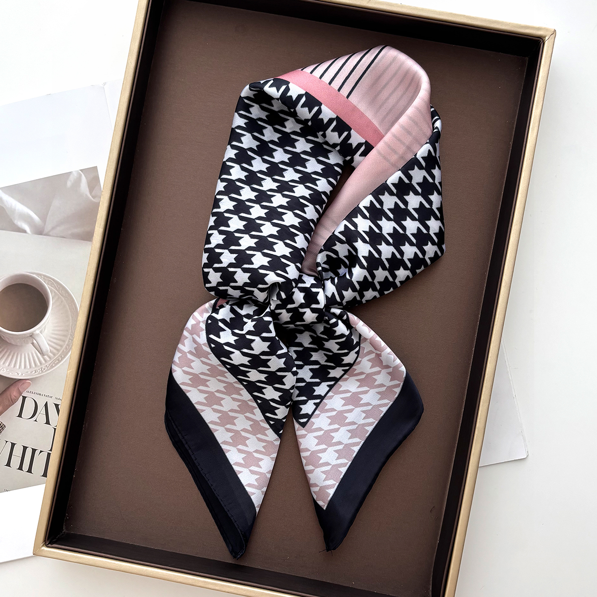 New Printed Square Scarf For W - Silk Neck Scarf recensie en prijs