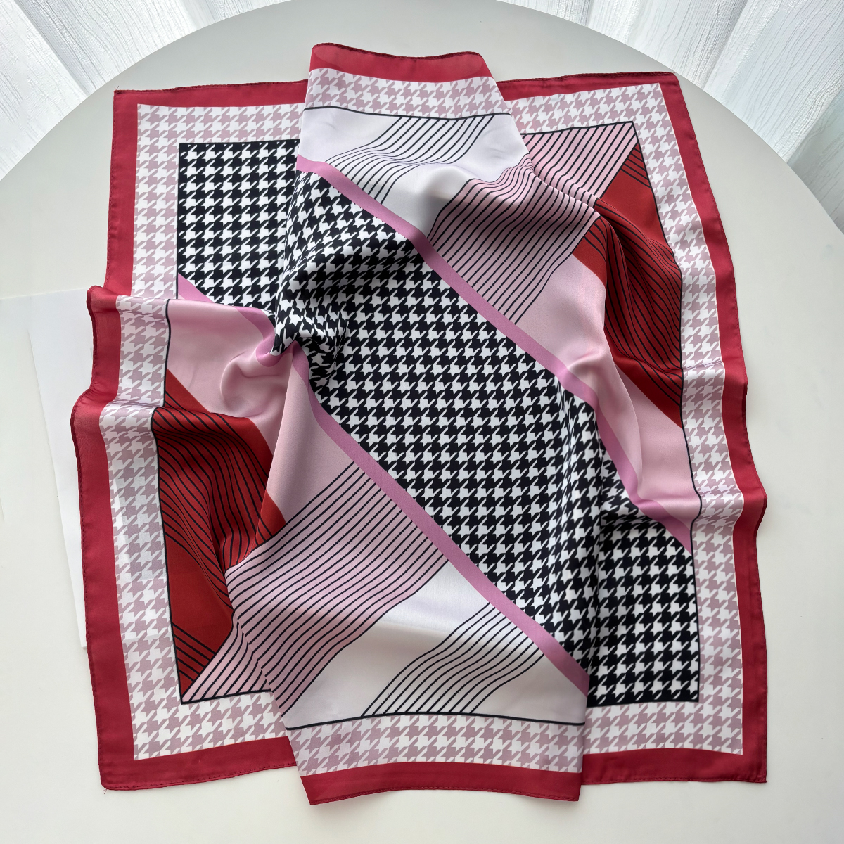 New Printed Square Scarf For W - Silk Neck Scarf recensie en prijs