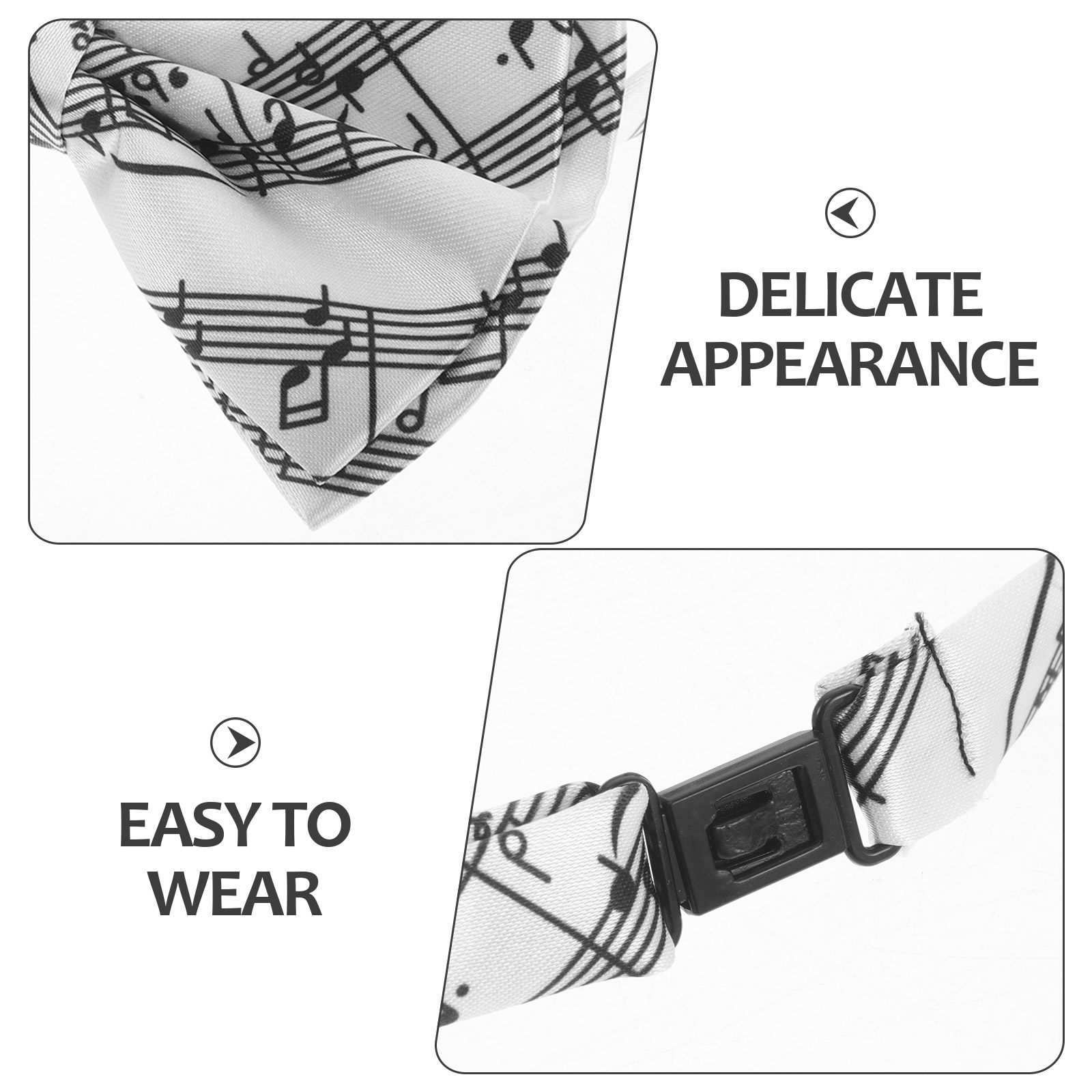 3Pcs Music Bow Tie Set Piano K - Bow Tie Pre Tied recensie en prijs