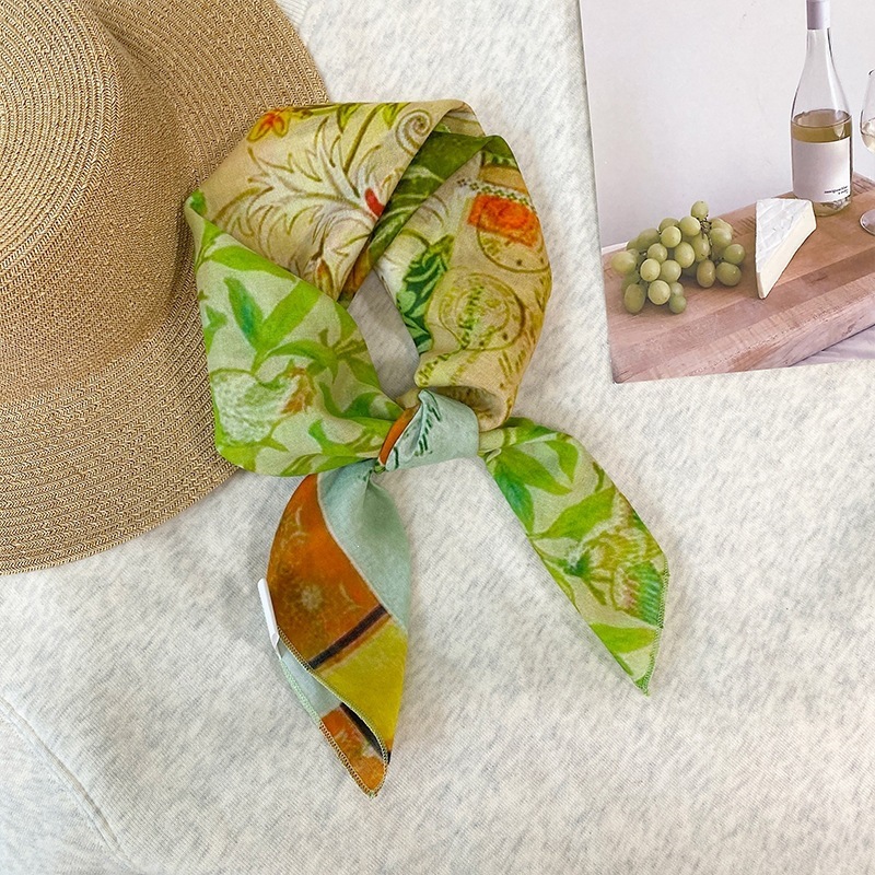 100% Cotton Square Scarf For W - Bandana Cotton recensie en prijs