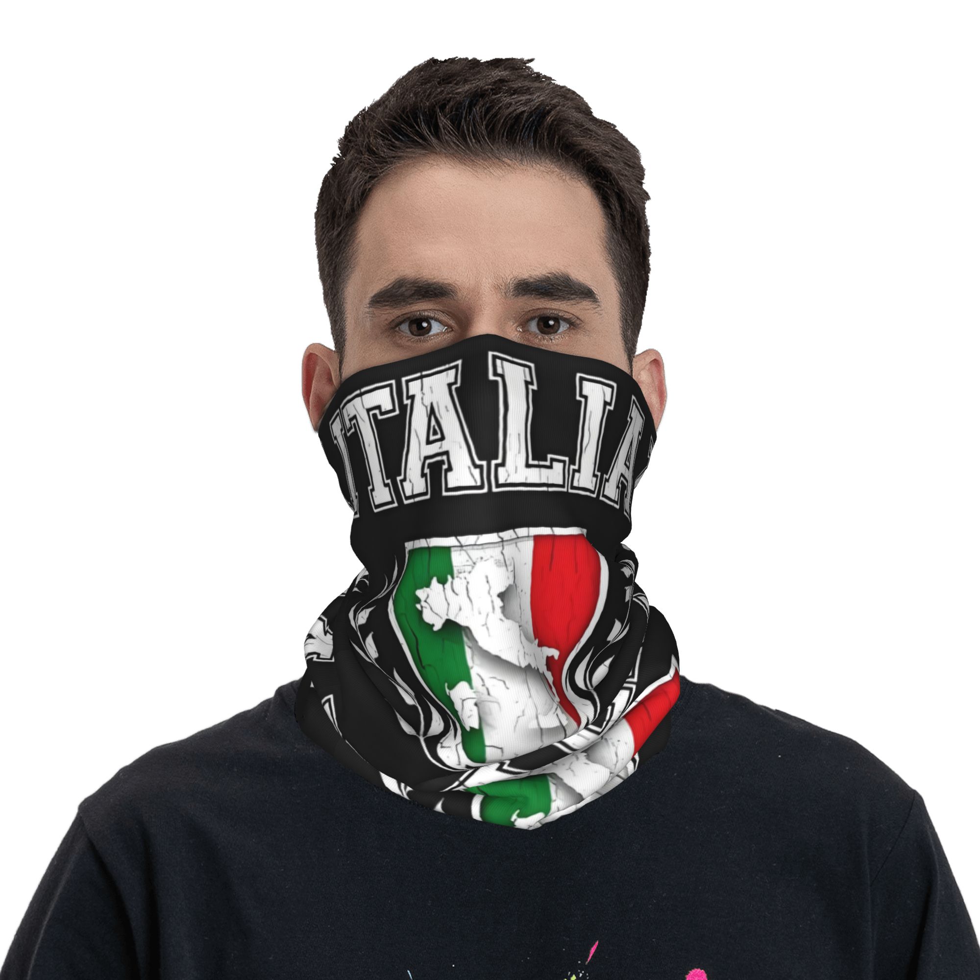 Custom Italy Flag Bandana Neck - Neck Warmer Tube recensie en prijs