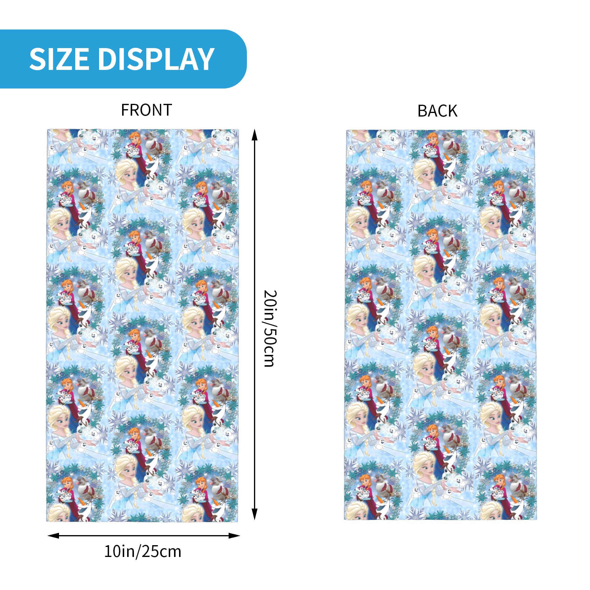 Custom F-Frozen Movie Winter H - Neck Warmer Tube recensie en prijs