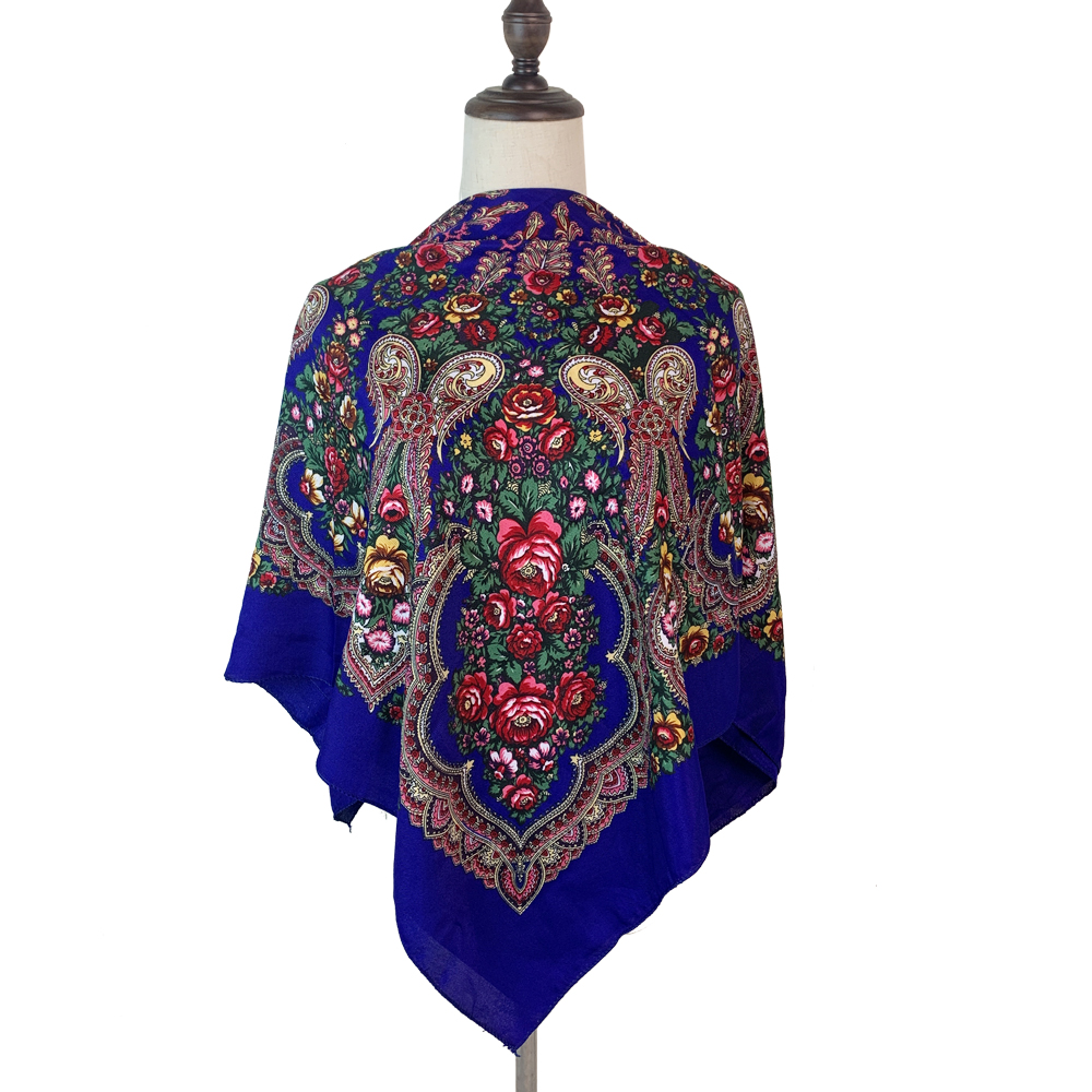 100*100cm Russian Square Scarf - Bandana Cotton recensie en prijs